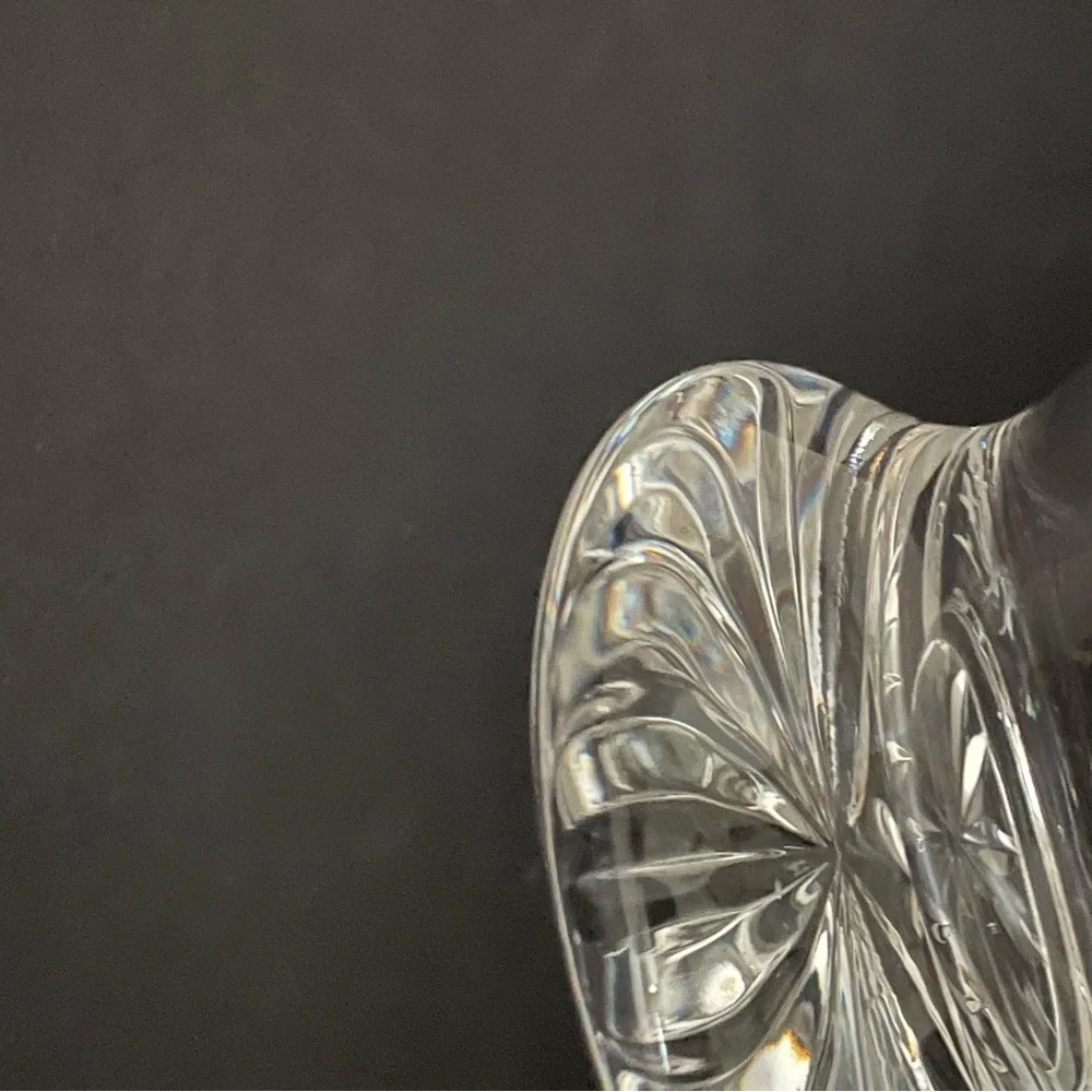 Footed Scalloped Vase - Kilbarry by Waterford Crystal